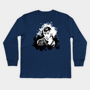 The 10th Doctor Kids Long Sleeve T-Shirt